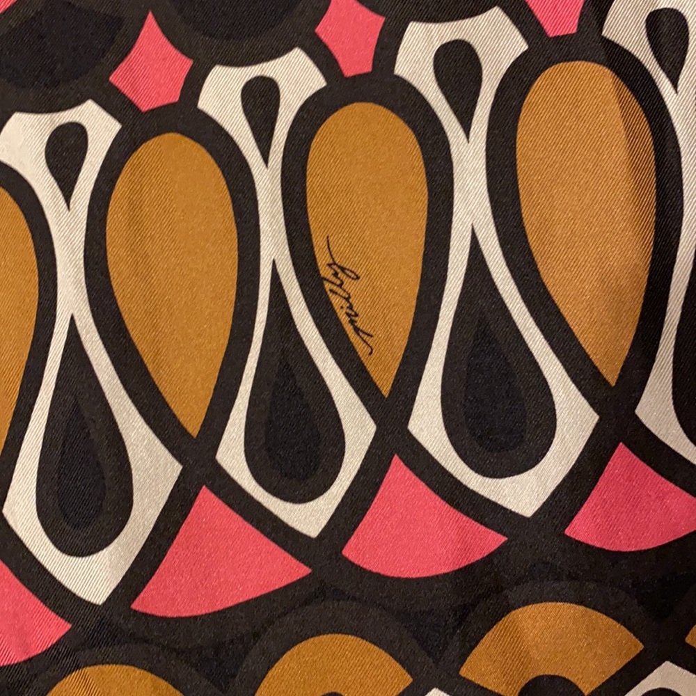 Milly silk dress Sz 2 - Picture 8 of 12